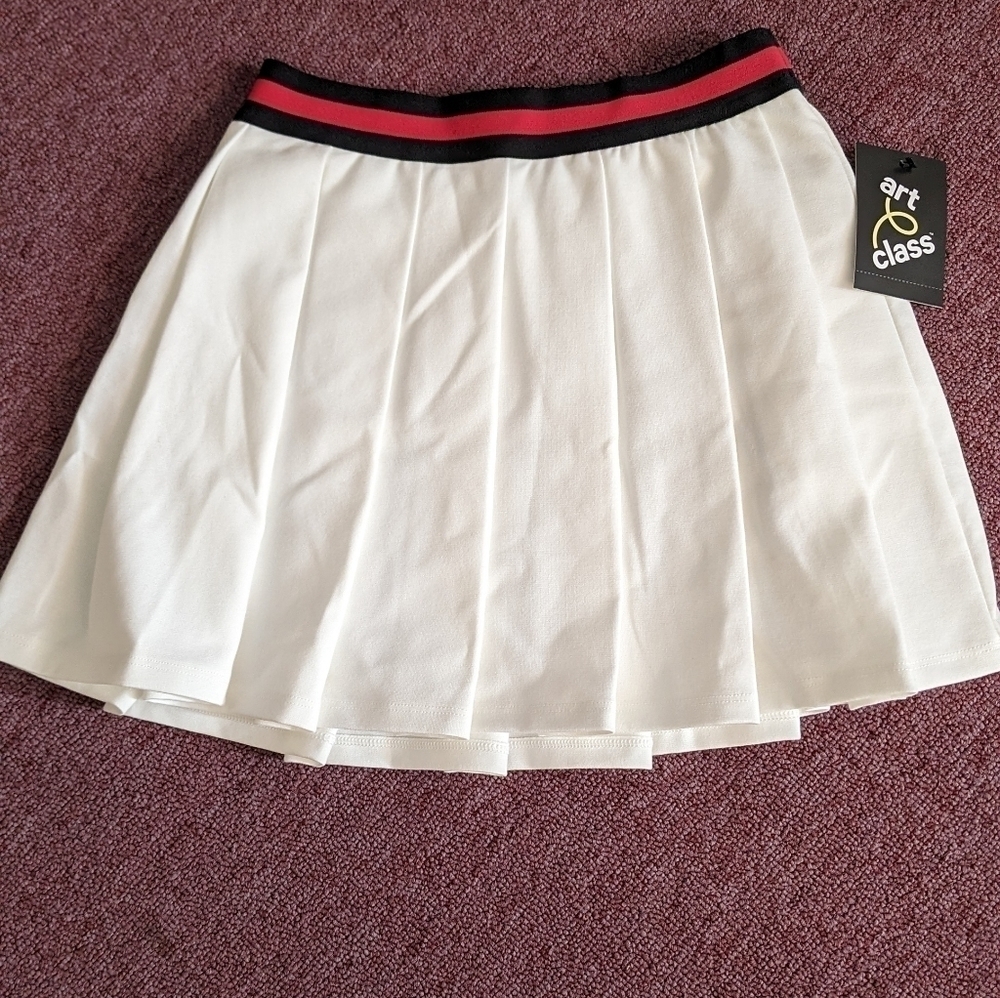 Art class white mini skirt - Picture 4 of 4